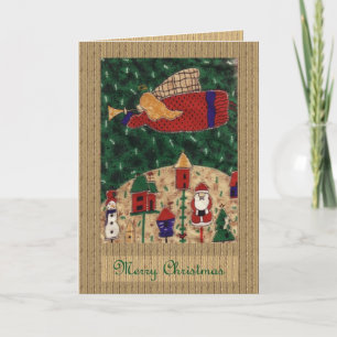 Carte Ange de Noël