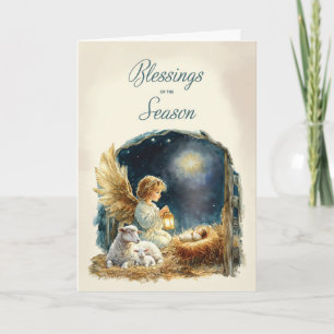 Carte Ange de Noël chez Manger Bénédictions de la saison