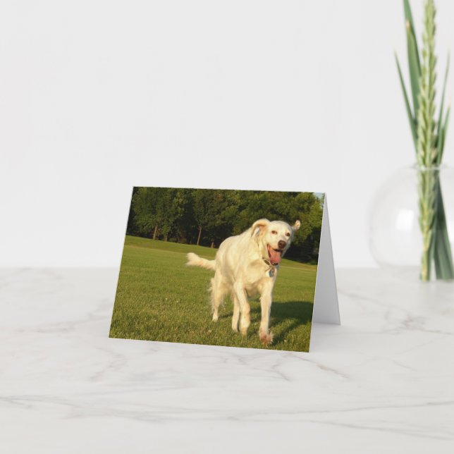 Carte Ange de sourire (Devant)