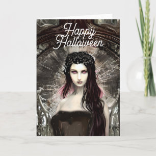 Carte Ange déchu   Sombre Art Halloween