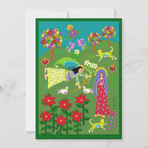 Carte Ange Gabriel et la Vierge Marie Annonciation