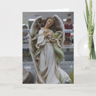 Carte Angel avec chiot