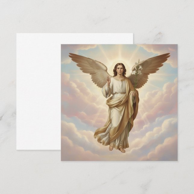 Carte Angel Gabriel - Archangel Gabriel (Devant / Derrière)