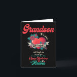 Carte Angel Grandson Joyeux Anniversaire Au Ciel Mémoria<br><div class="desc">Angel Grandson Joyeux Anniversaire Au Ciel Jour commémoratif Amour</div>