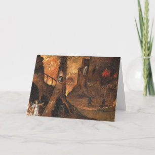 Carte Angel Menant Une Âme En Enfer Par Hieronymus Bosch