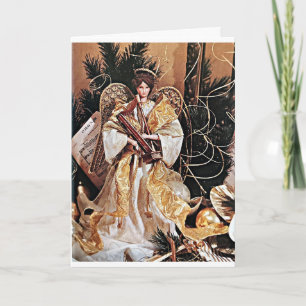 CARTE "ANGEL SOUHAITE CETTE SAISON DE NOËL"