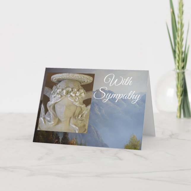 Carte Angel Sympathy Card (Devant)