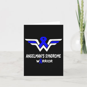 Carte Angelmans Syndrome Sensibilisation Guerrier Suppor