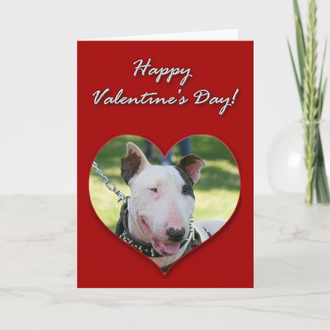 Carte anglaise de jour de Valentines de (Devant)