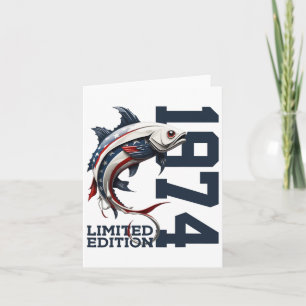 Carte Angler 51e anniversaire Fishing Limited Edition 19
