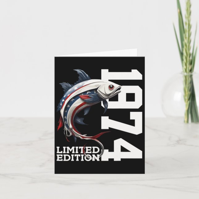 Carte Angler 51e anniversaire Fishing Limited Edition 19 (Devant)