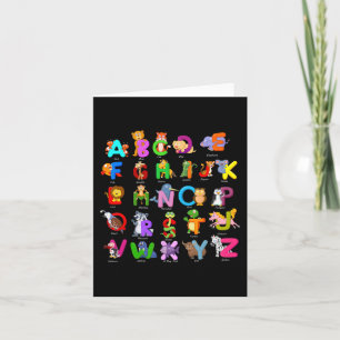 Carte Animal Abcs Apprentissage Maternelle Enseignant