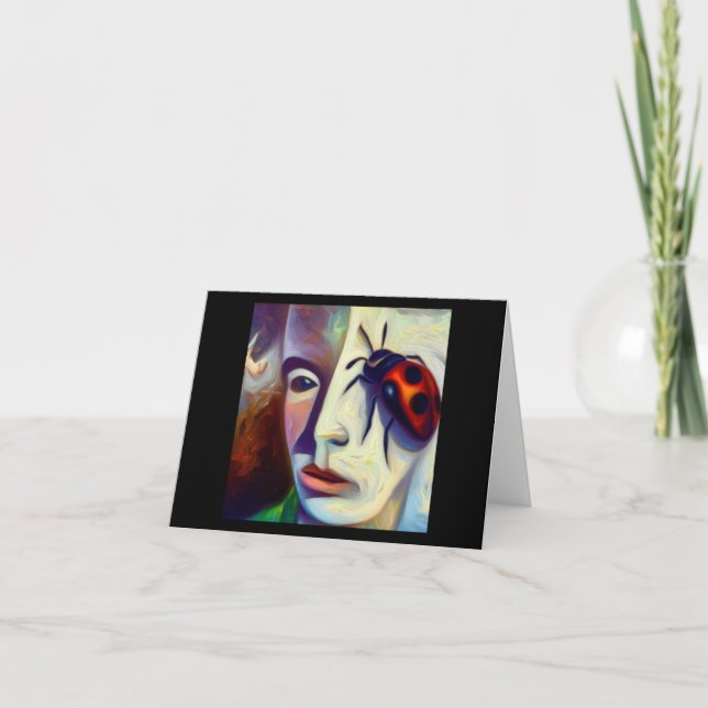 Carte Animal Spirit Ladybug 3 (Devant)