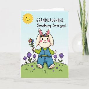 Carte Animale pour Petite-Fille