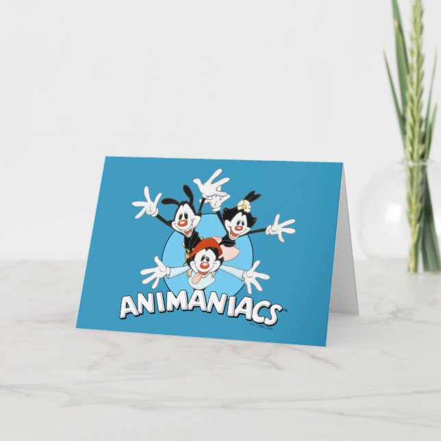Carte Animaniacs | Warner Siblings Armoiries grand graph (Devant)