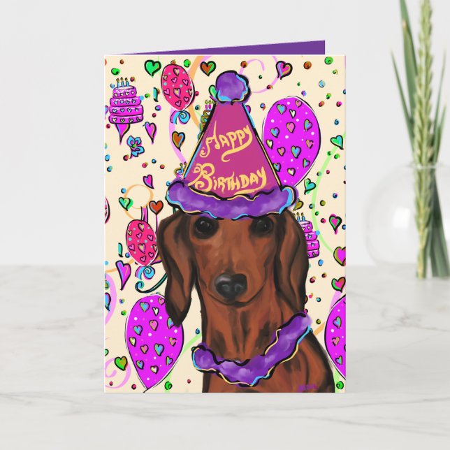 CARTE ANIMAUX D'ANNIVERSAIRE (Devant)