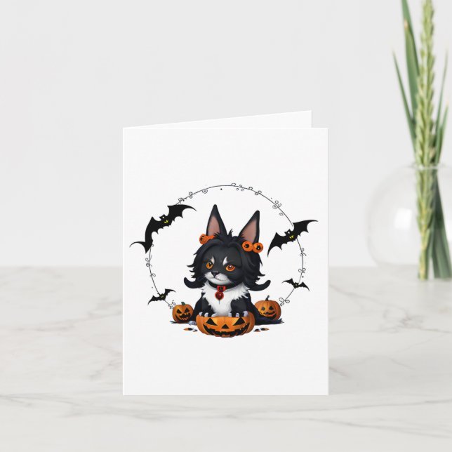 Carte Animaux de compagnie dans Sticker Halloween (Devant)
