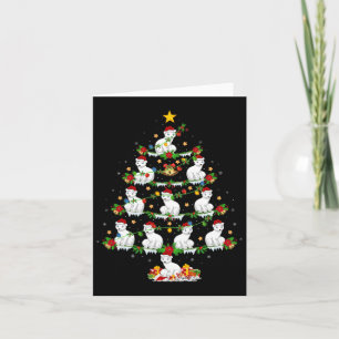 Carte Animaux domestiques Jeu de Noël Père Noël Arctic F