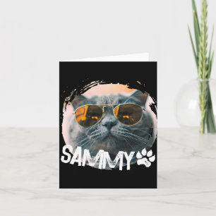 Carte Animaux familiers Simple Moderne Nge Nom et Photo 