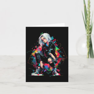 Carte Anime Manga Graphisme Polygone Art Anime