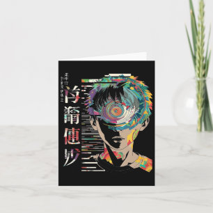 Carte Anime Manga Motif Mandala Art Anime 1