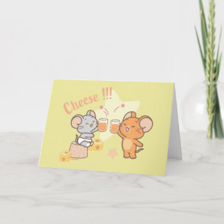 Carte Anime Tuffy et Jerry Cheese au fromage