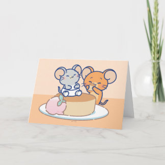 Carte Anime Tuffy et Jerry Cheesecake