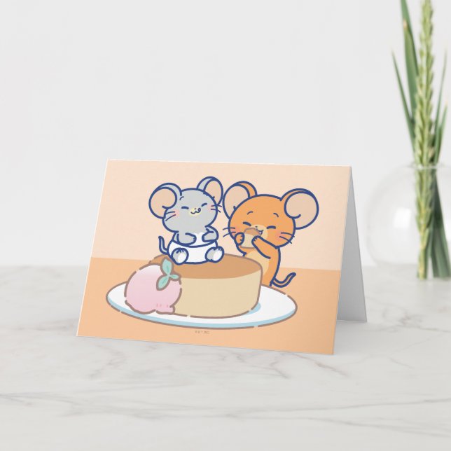 Carte Anime Tuffy et Jerry Cheesecake (Devant)