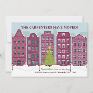 Carte animée de vacances de Noël de la ville de No