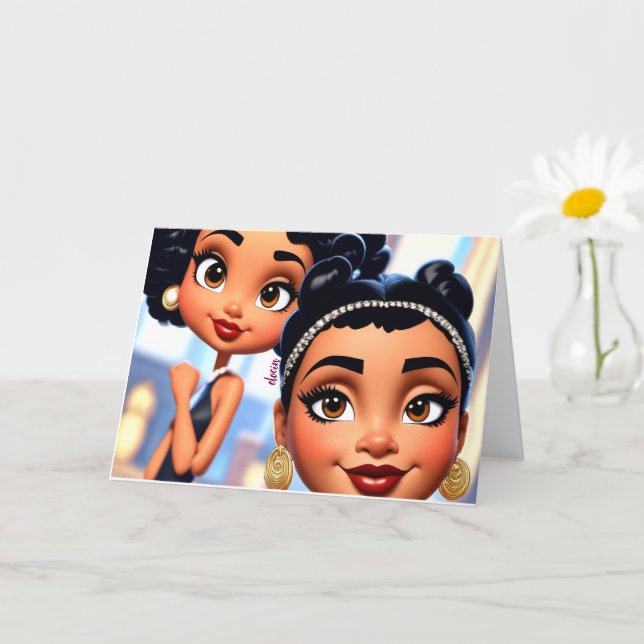 Carte Anna&Alani (Petite plante)