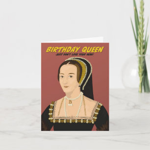 Carte Anne Boleyn Anniversaire Reine