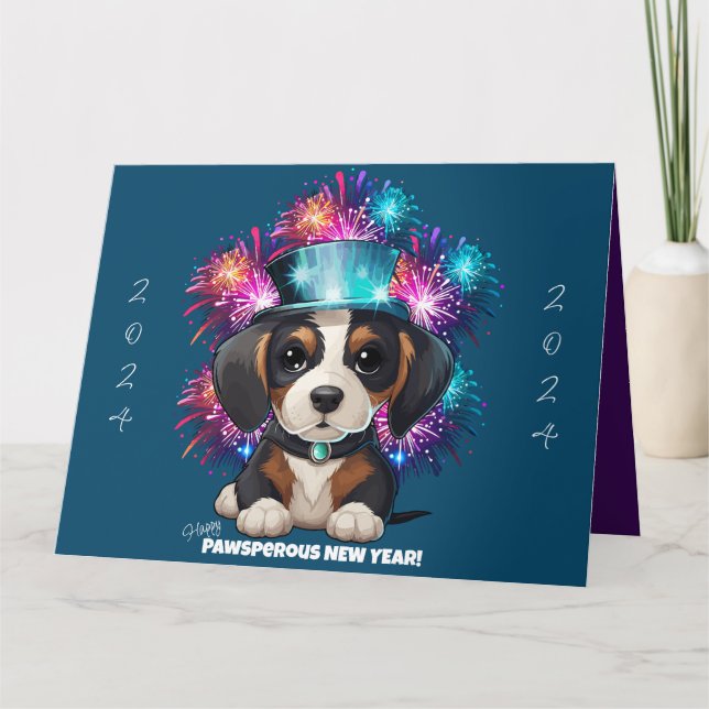 Carte Année de Woofs! (Devant)