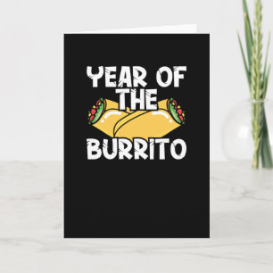 Carte Année du Burrito
