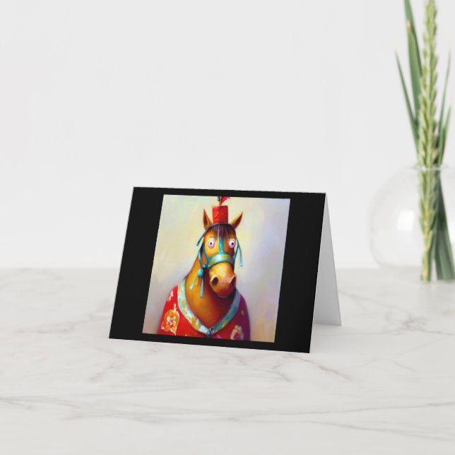 Carte Année du Cheval 4 (Devant)