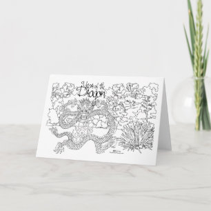 Carte Année du Dragon