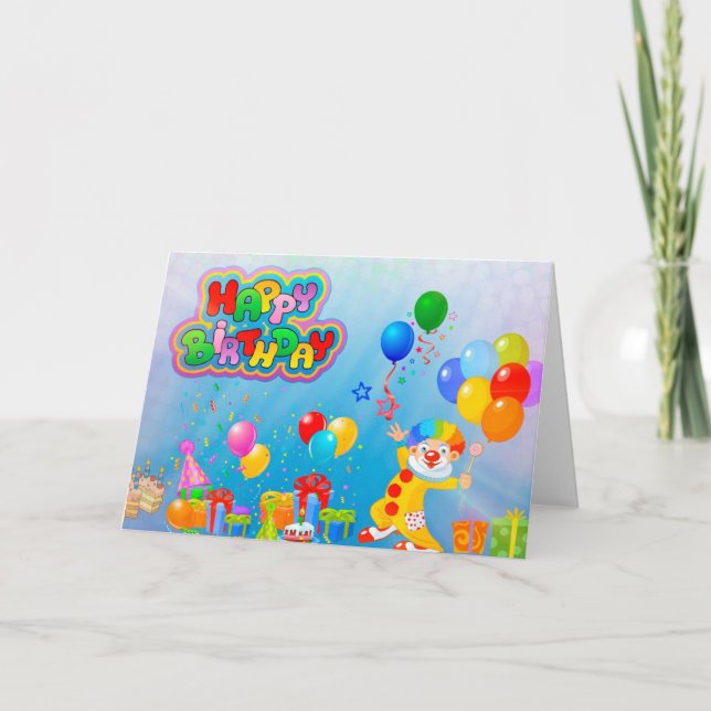 Carte Anniversaire (Devant)