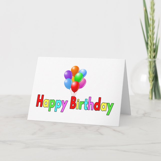 Carte Anniversaire (Devant)