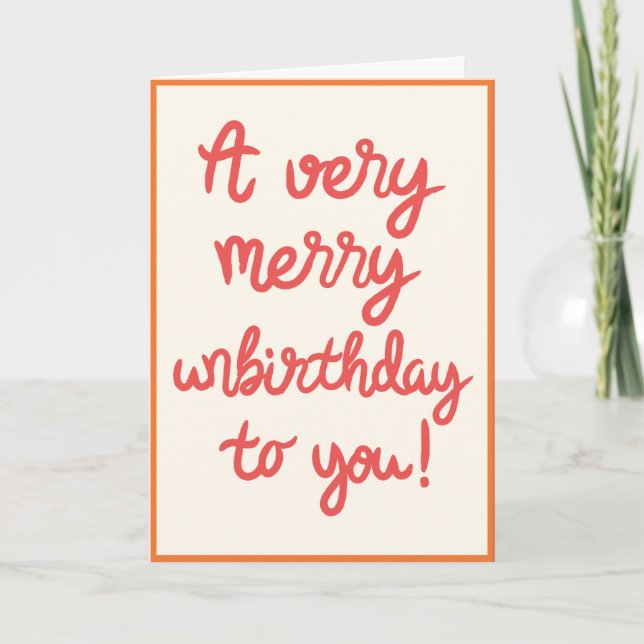 Carte anniversaire (Devant)