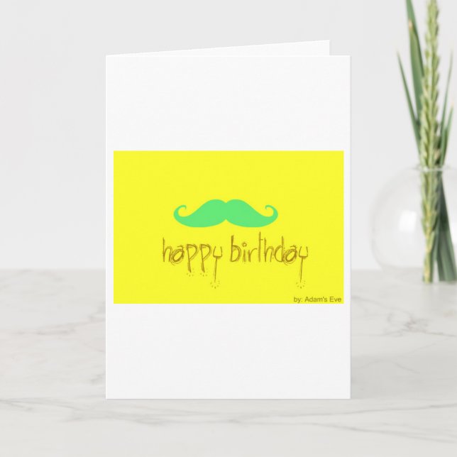 Carte anniversaire (Devant)