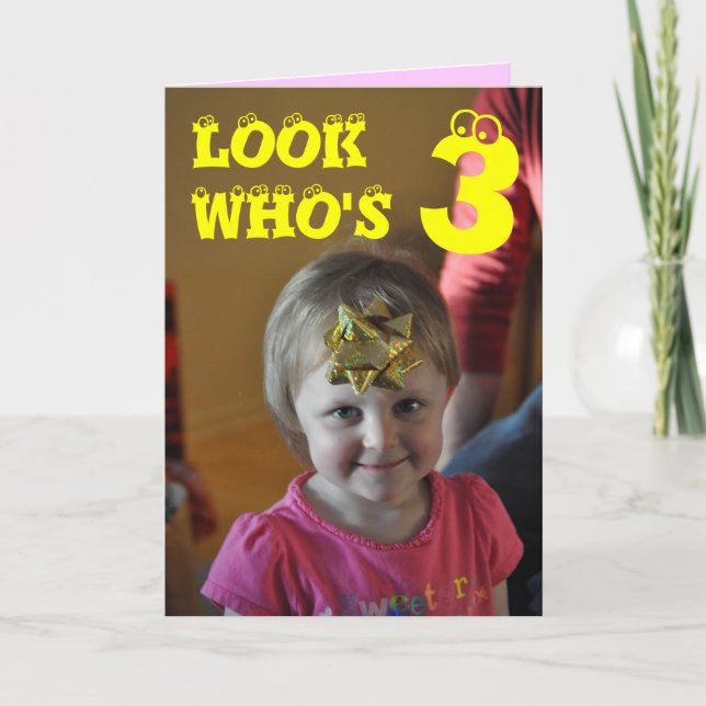 Carte Anniversaire (Devant)