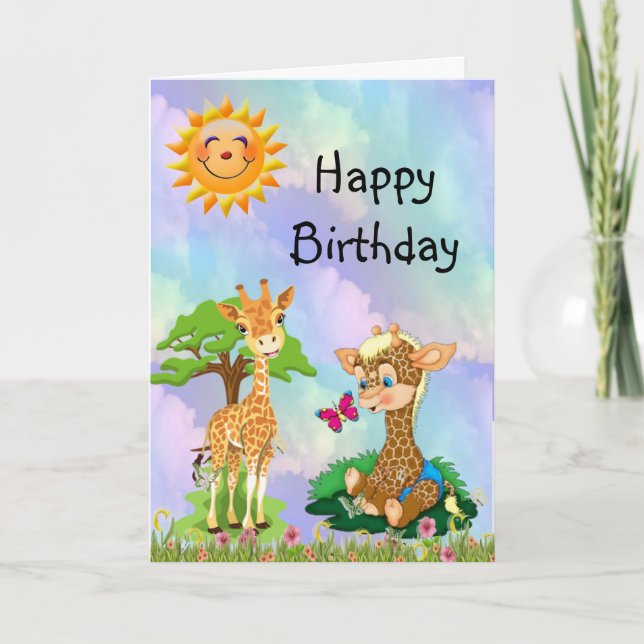 Carte Anniversaire (Devant)