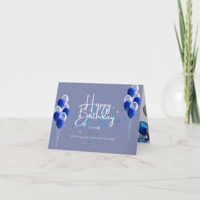 Carte Anniversaire (Devant)