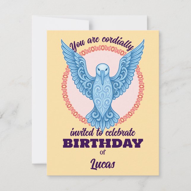 carte anniversaire (Devant)