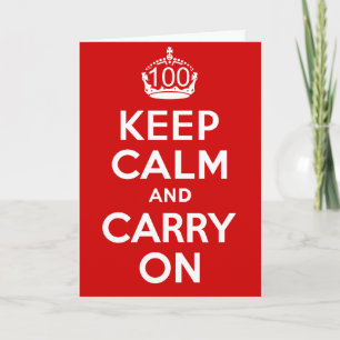 Carte Anniversaire 100 ans