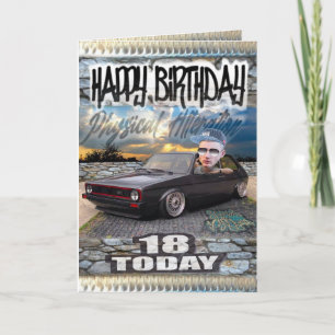 Carte anniversaire 18