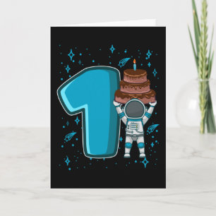 Carte ANNIVERSAIRE 1 1er anniversaire 1 an enfant