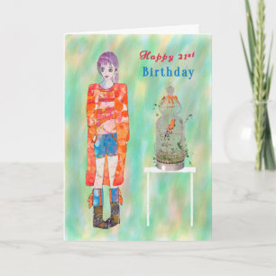 Carte Anniversaire 21. Anniversaire des femmes