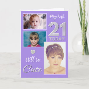 Carte Anniversaire 21 ans toujours aussi mignon photos v