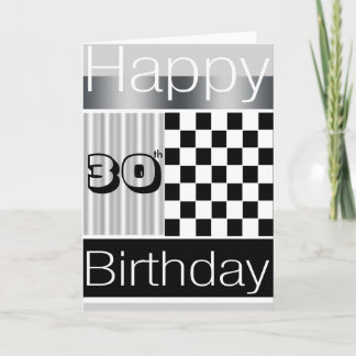Carte Anniversaire 30 ans