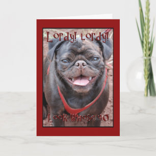 Carte anniversaire 40e